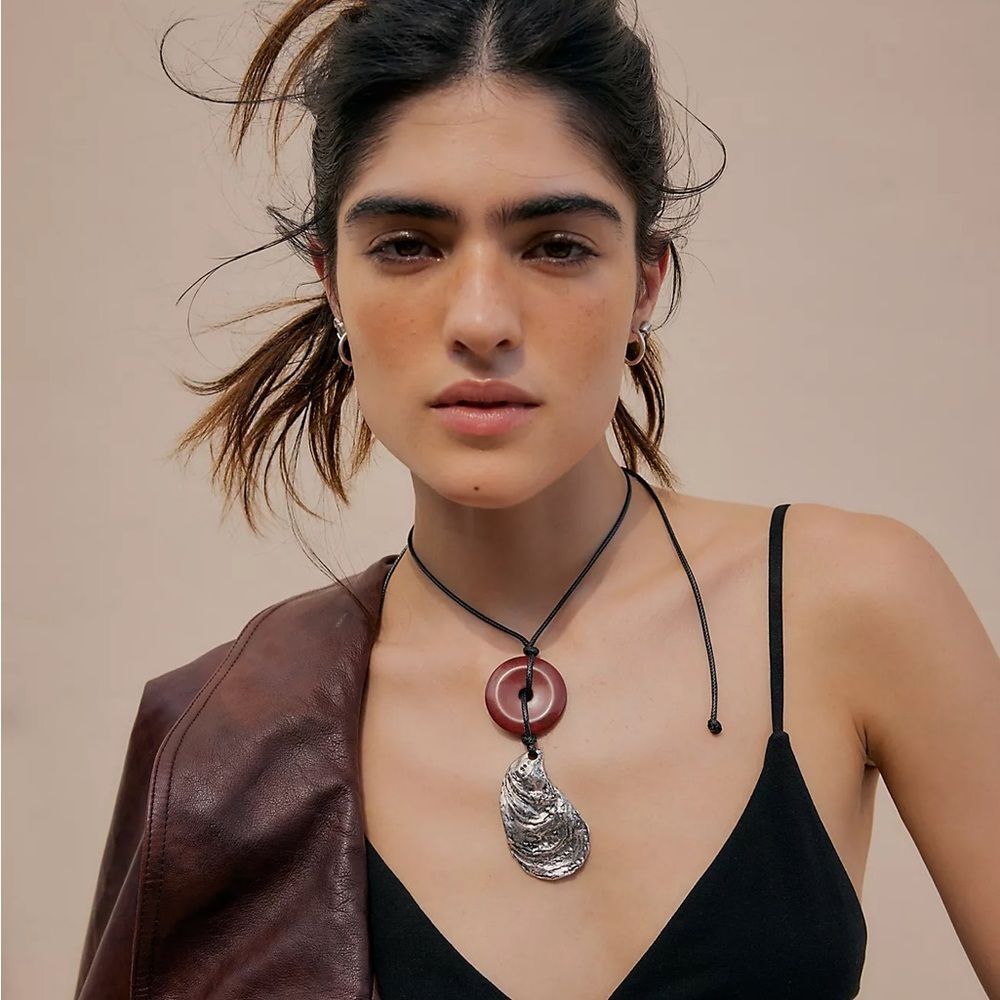 Free People Waterhouse Long Pendant Necklace